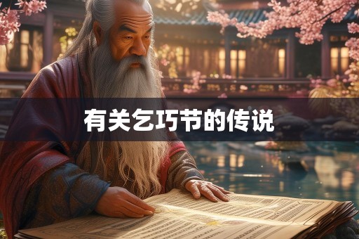 有关乞巧节的传说
