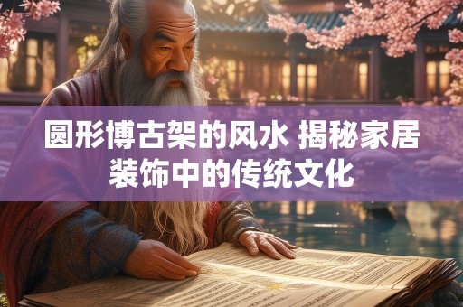 圆形博古架的风水 揭秘家居装饰中的传统文化