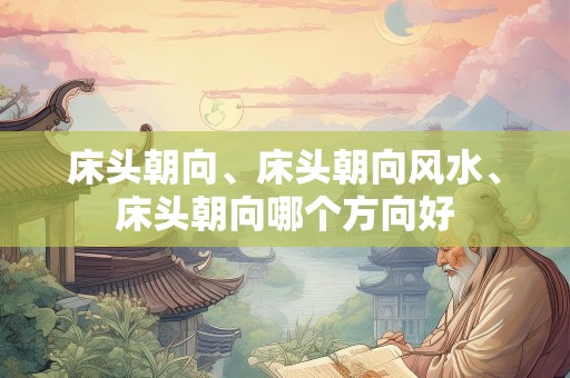 床头朝向、床头朝向风水、床头朝向哪个方向好