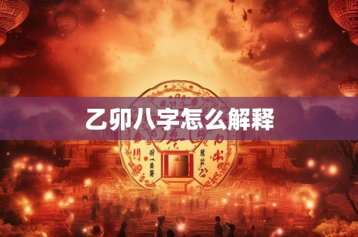 乙卯八字怎么解释