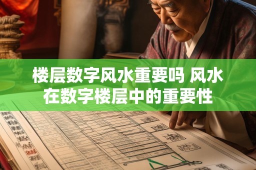 楼层数字风水重要吗 风水在数字楼层中的重要性