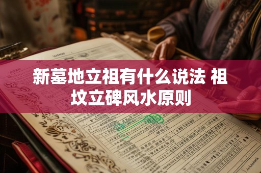 新墓地立祖有什么说法 祖坟立碑风水原则