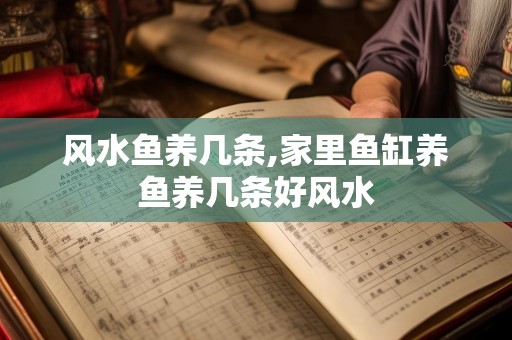 风水鱼养几条,家里鱼缸养鱼养几条好风水
