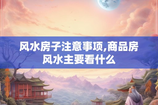风水房子注意事项,商品房风水主要看什么