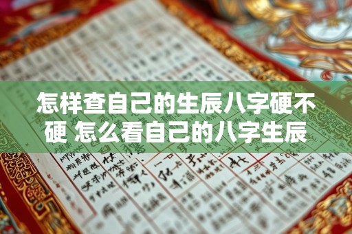 怎样查自己的生辰八字硬不硬 怎么看自己的八字生辰