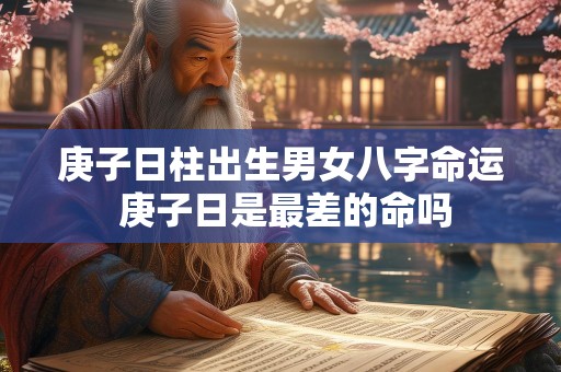 庚子日柱出生男女八字命运 庚子日是最差的命吗