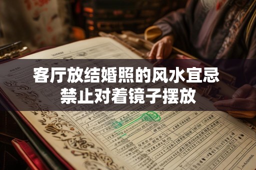 客厅放结婚照的风水宜忌 禁止对着镜子摆放