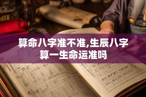 算命八字准不准,生辰八字算一生命运准吗