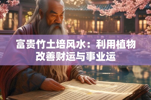 富贵竹土培风水：利用植物改善财运与事业运