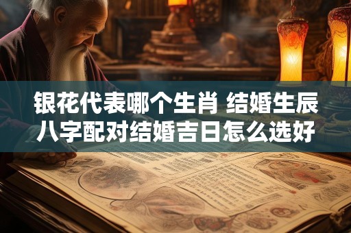 银花代表哪个生肖 结婚生辰八字配对结婚吉日怎么选好