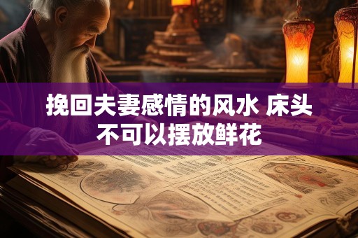挽回夫妻感情的风水 床头不可以摆放鲜花