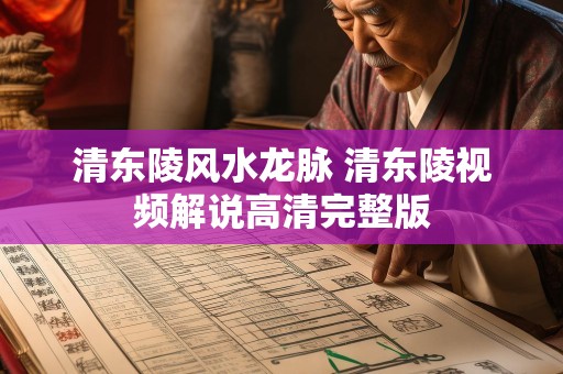 清东陵风水龙脉 清东陵视频解说高清完整版