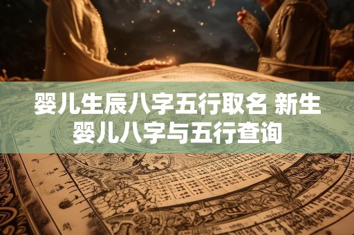 婴儿生辰八字五行取名 新生婴儿八字与五行查询