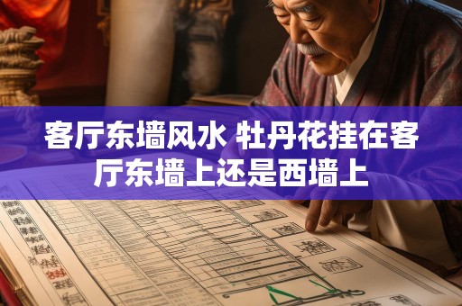 客厅东墙风水 牡丹花挂在客厅东墙上还是西墙上