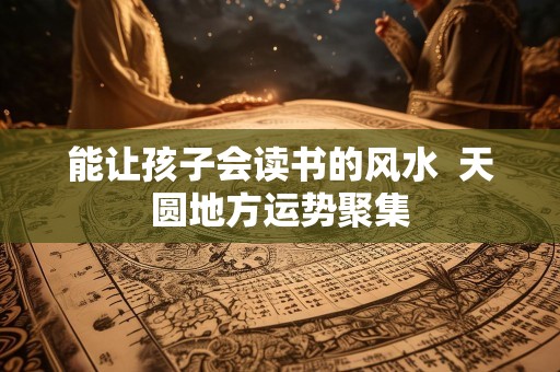 能让孩子会读书的风水  天圆地方运势聚集