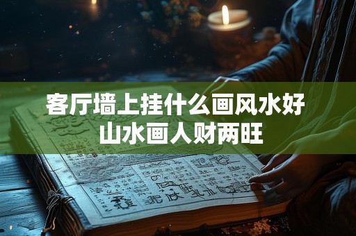 客厅墙上挂什么画风水好  山水画人财两旺