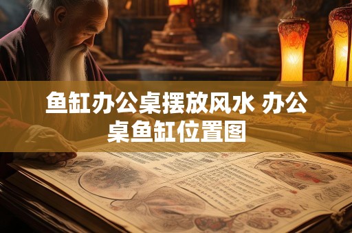 鱼缸办公桌摆放风水 办公桌鱼缸位置图