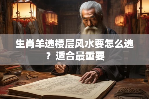 生肖羊选楼层风水要怎么选？适合最重要