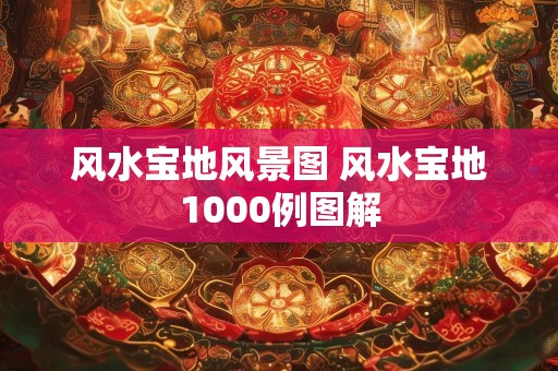 风水宝地风景图 风水宝地1000例图解