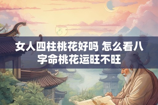 女人四柱桃花好吗 怎么看八字命桃花运旺不旺