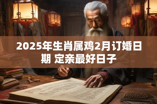 2025年生肖属鸡2月订婚日期 定亲最好日子