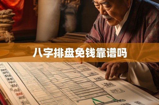 八字排盘免钱靠谱吗