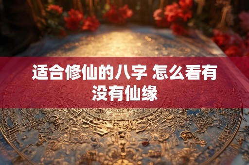 适合修仙的八字 怎么看有没有仙缘