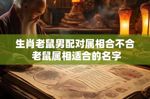 生肖老鼠男配对属相合不合 老鼠属相适合的名字