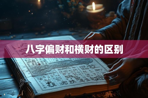 八字偏财和横财的区别