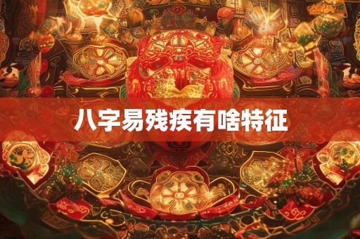 八字易残疾有啥特征