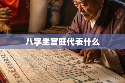 八字坐宫旺代表什么