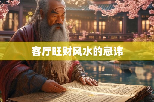 客厅旺财风水的忌讳