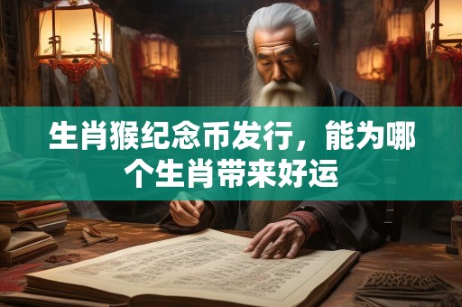 生肖猴纪念币发行，能为哪个生肖带来好运