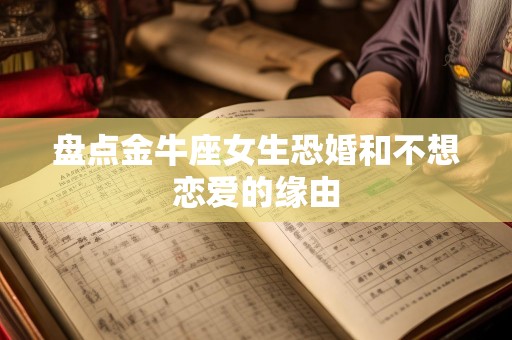 盘点金牛座女生恐婚和不想恋爱的缘由