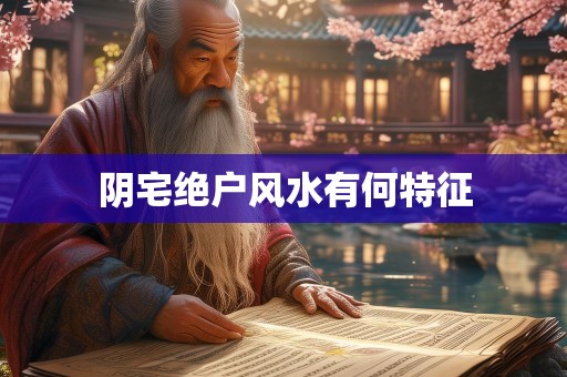 阴宅绝户风水有何特征
