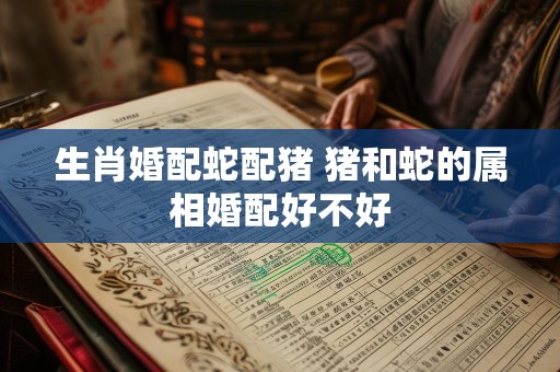 生肖婚配蛇配猪 猪和蛇的属相婚配好不好