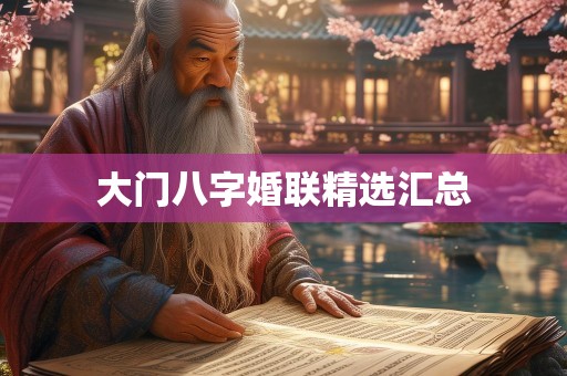 大门八字婚联精选汇总