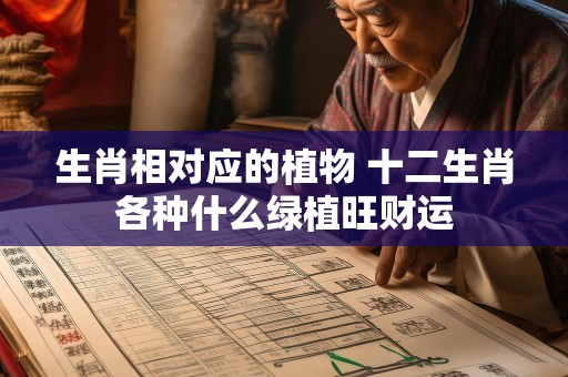 生肖相对应的植物 十二生肖各种什么绿植旺财运