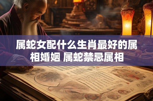 属蛇女配什么生肖最好的属相婚姻 属蛇禁忌属相