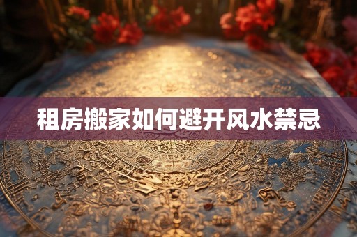 租房搬家如何避开风水禁忌