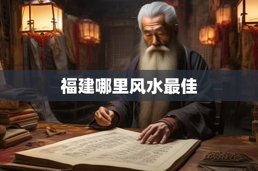 福建哪里风水最佳