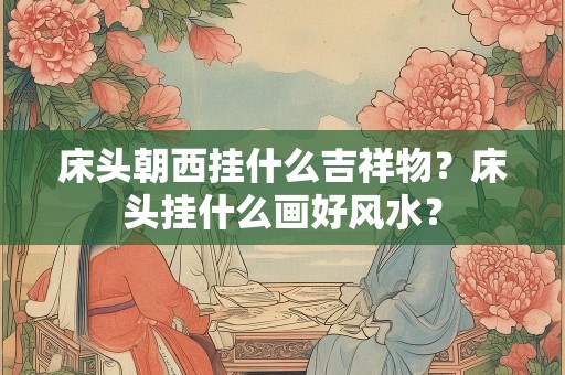 床头朝西挂什么吉祥物？床头挂什么画好风水？