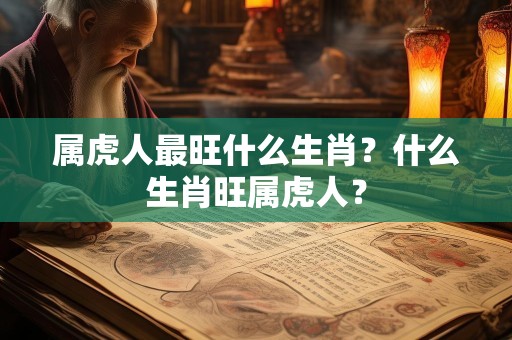 属虎人最旺什么生肖？什么生肖旺属虎人？