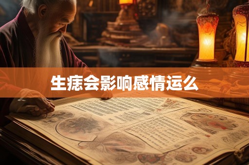生痣会影响感情运么