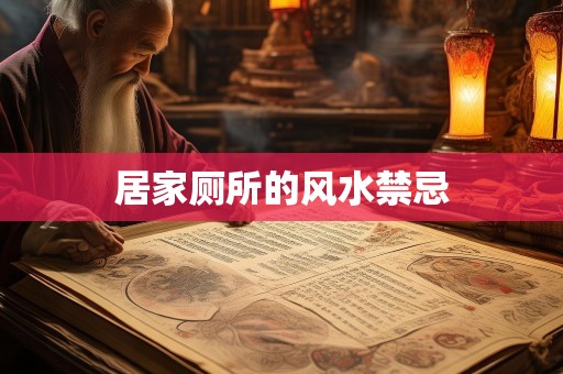 居家厕所的风水禁忌