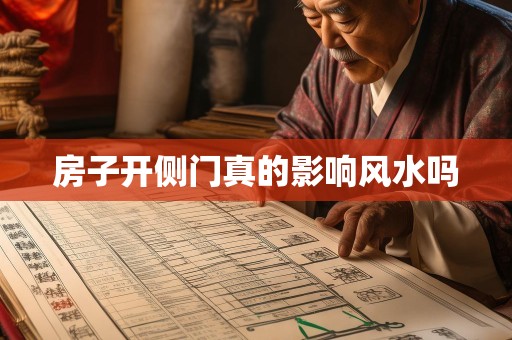 房子开侧门真的影响风水吗