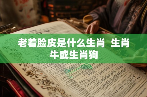 老着脸皮是什么生肖  生肖牛或生肖狗