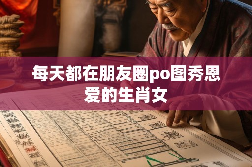 每天都在朋友圈po图秀恩爱的生肖女