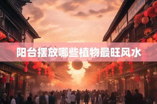 阳台摆放哪些植物最旺风水