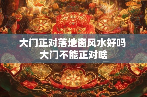 大门正对落地窗风水好吗 大门不能正对啥
